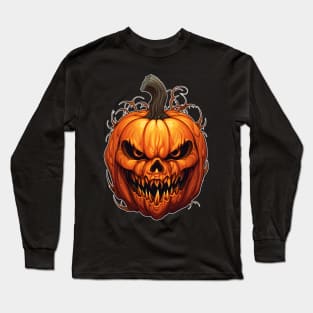 pumpkin halloween t shirt Long Sleeve T-Shirt